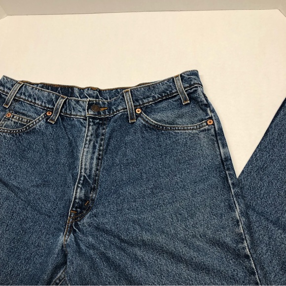 Vintage Levis 550 Men’s Relaxed Fit Tapered Leg Orange Tag Jeans Sz 36x34 - Picture 2 of 13